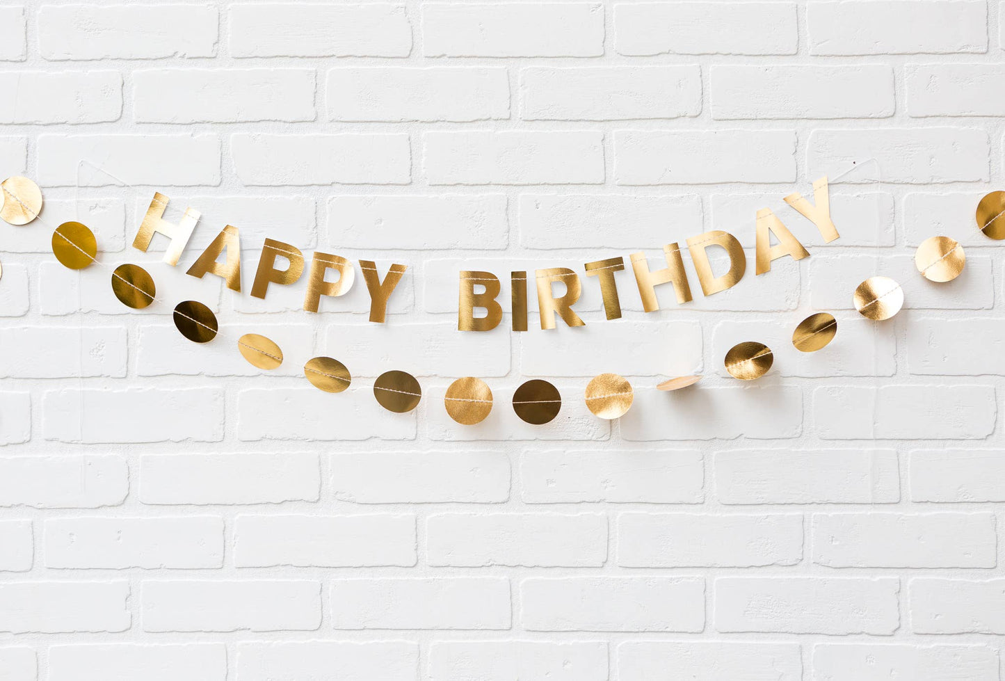 Basic Happy Birthday Banner - Bria Blair Creative