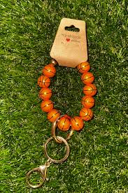 Basketball Wristlet Keychain - Bria Blair Creative