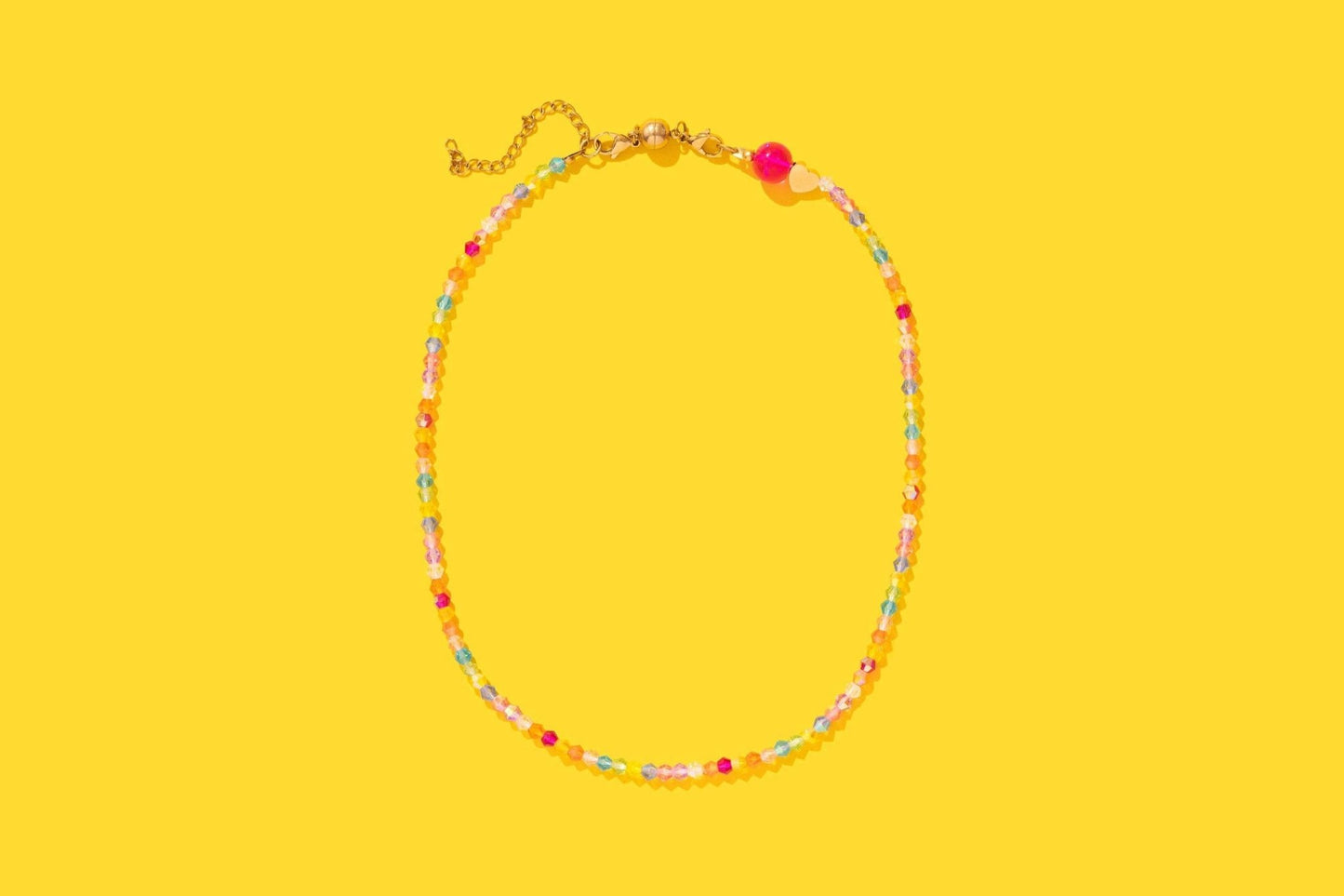Beaded Necklace - Multi - Colored - Chloe - Bria Blair Creative