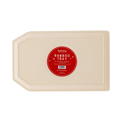 BEC1231 - To Santa Tag Bamboo Tray - Bria Blair Creative