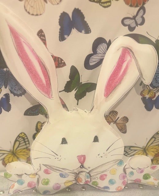 Beck's Bowtie Bunny Stake Signs - Bria Blair Creative