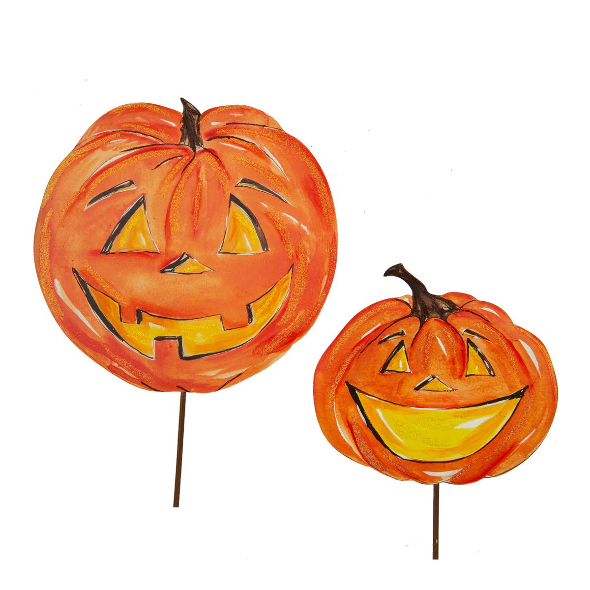 Beck's Orange Jack - O - Lanterns, Small - Bria Blair Creative