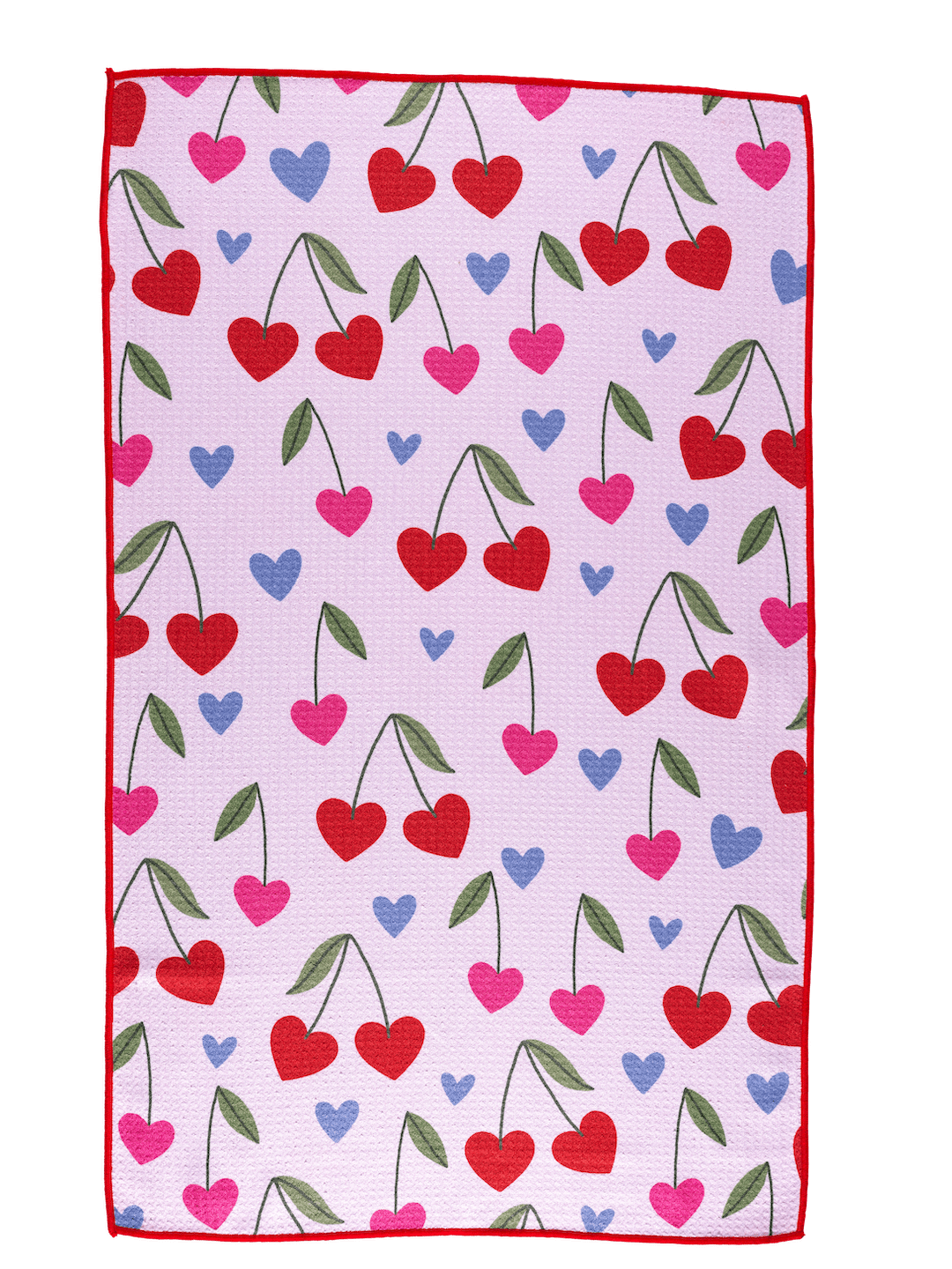 Berry Cherry Bloom Dish Towel - Bria Blair Creative