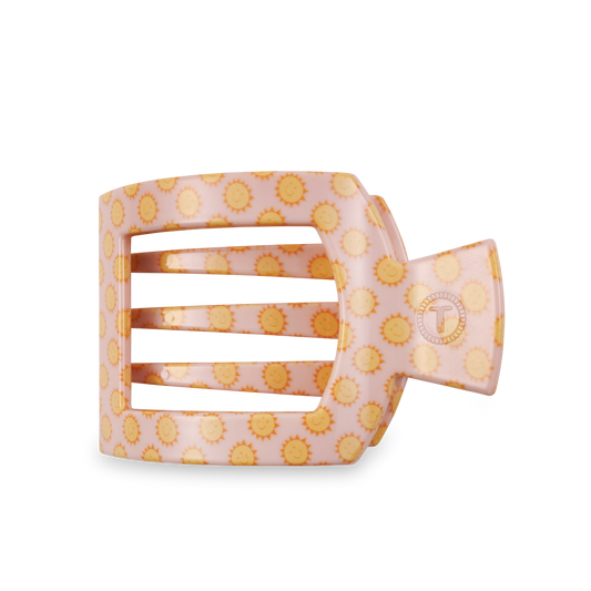 Square Flat Hair Clip | Large | Sunny Days Ahead