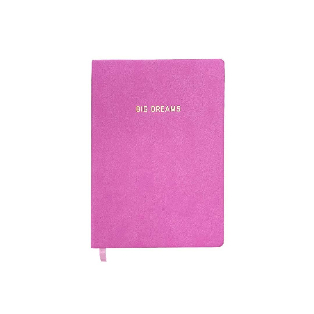 Big Dreams Lined Journal - Pink - Bria Blair Creative