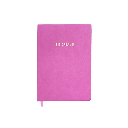 Big Dreams Lined Journal - Pink - Bria Blair Creative