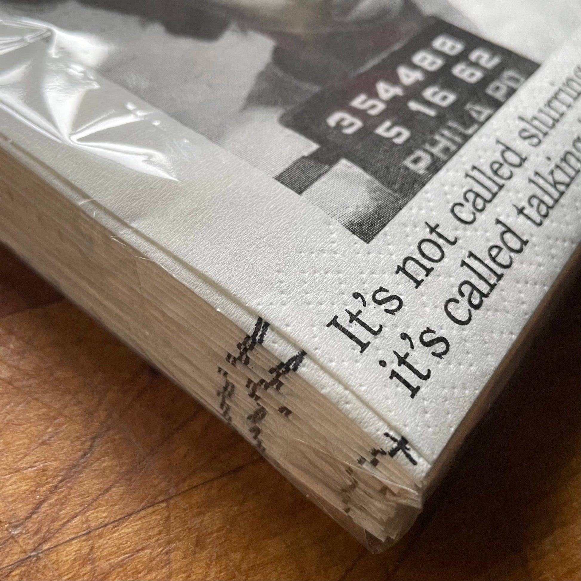 Big House Cocktail Napkins, It's not called slurring your... - Bria Blair Creative