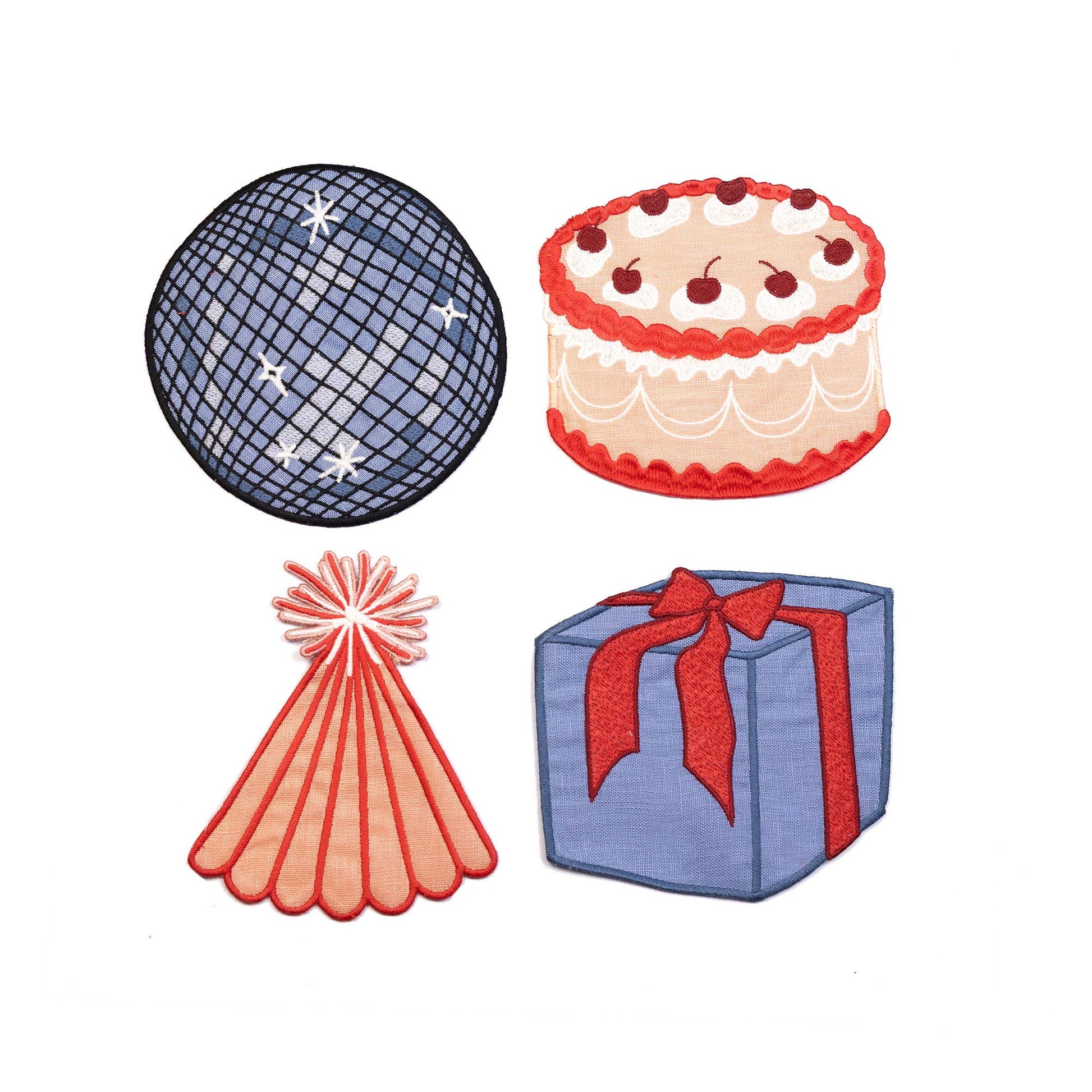 Birthday Cocktail Napkins - Set of 4 - Bria Blair Creative