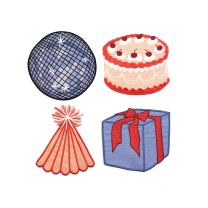 Birthday Cocktail Napkins - Set of 4 - Bria Blair Creative