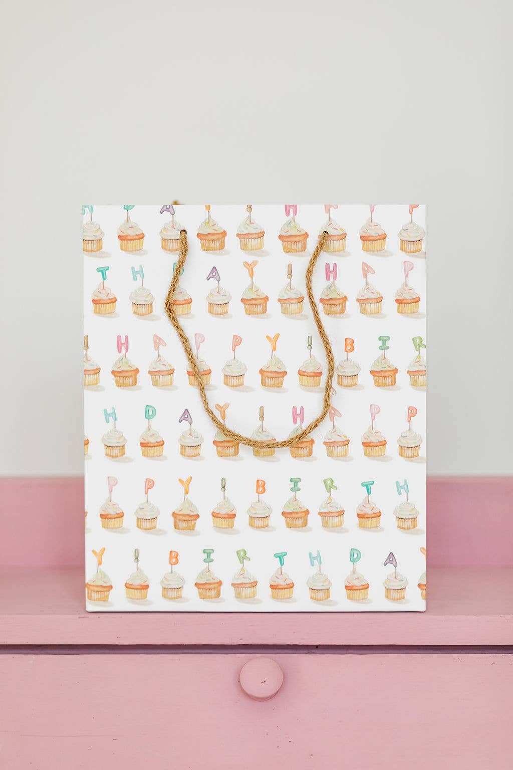 Birthday Cupcakes Gift Bag - Bria Blair Creative
