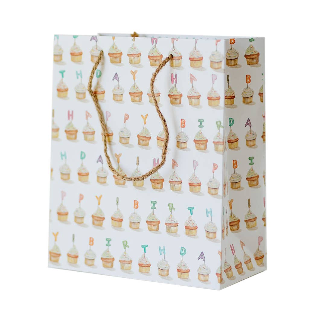Birthday Cupcakes Gift Bag - Bria Blair Creative