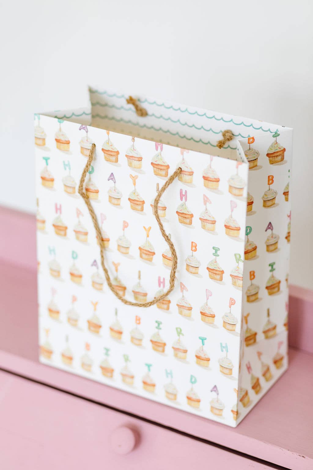 Birthday Cupcakes Gift Bag - Bria Blair Creative