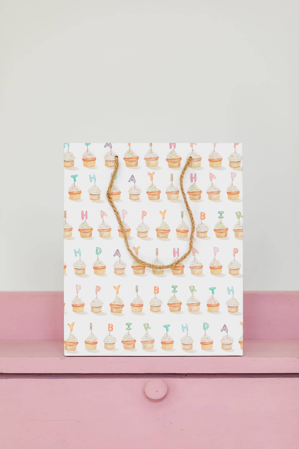 Birthday Cupcakes Gift Bag - Bria Blair Creative