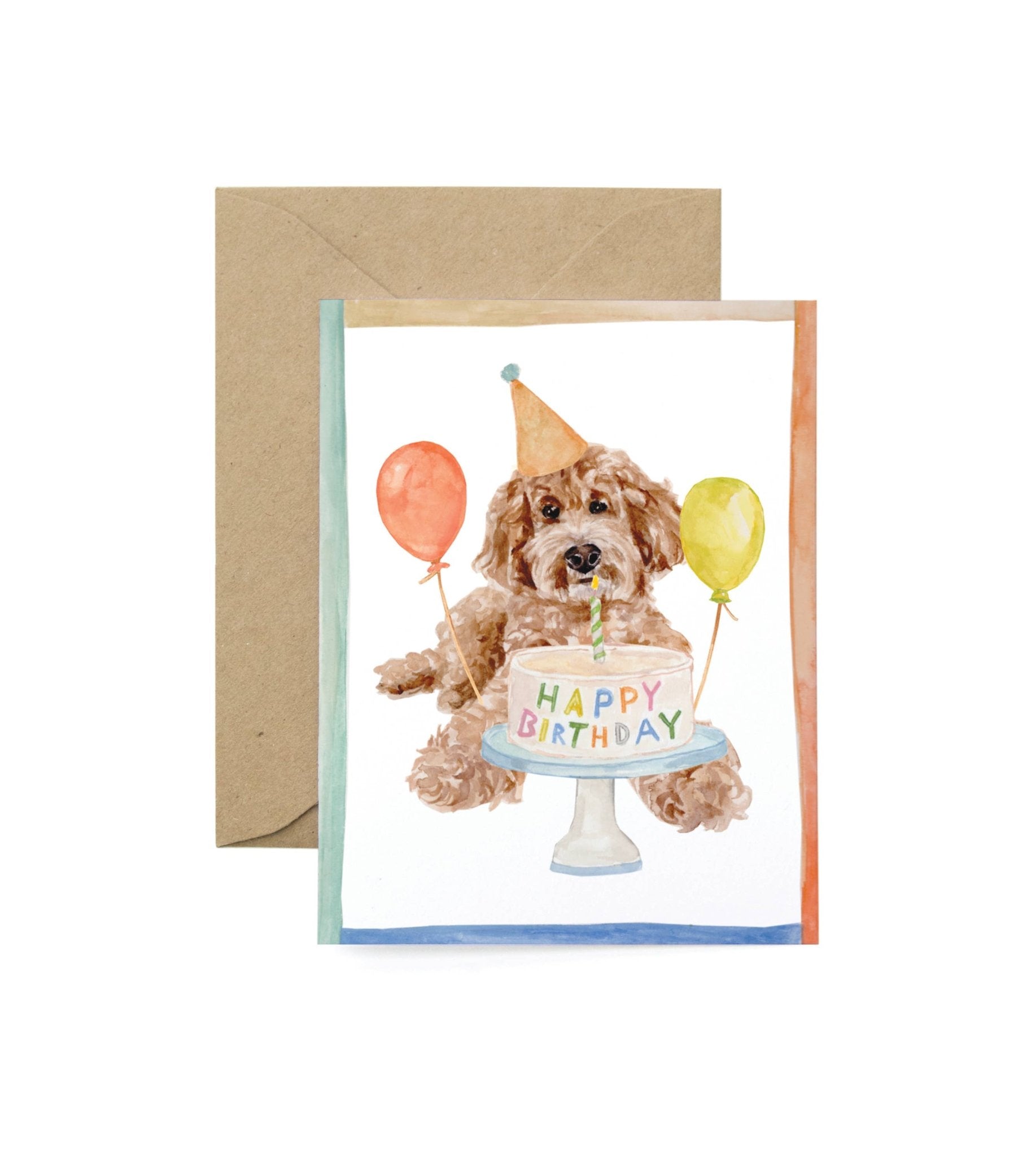Birthday Dog Greeting Card - Bria Blair Creative