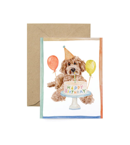 Birthday Dog Greeting Card - Bria Blair Creative