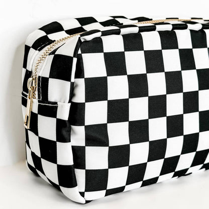 Black and White Checkered Bags: Medium - Bria Blair Creative
