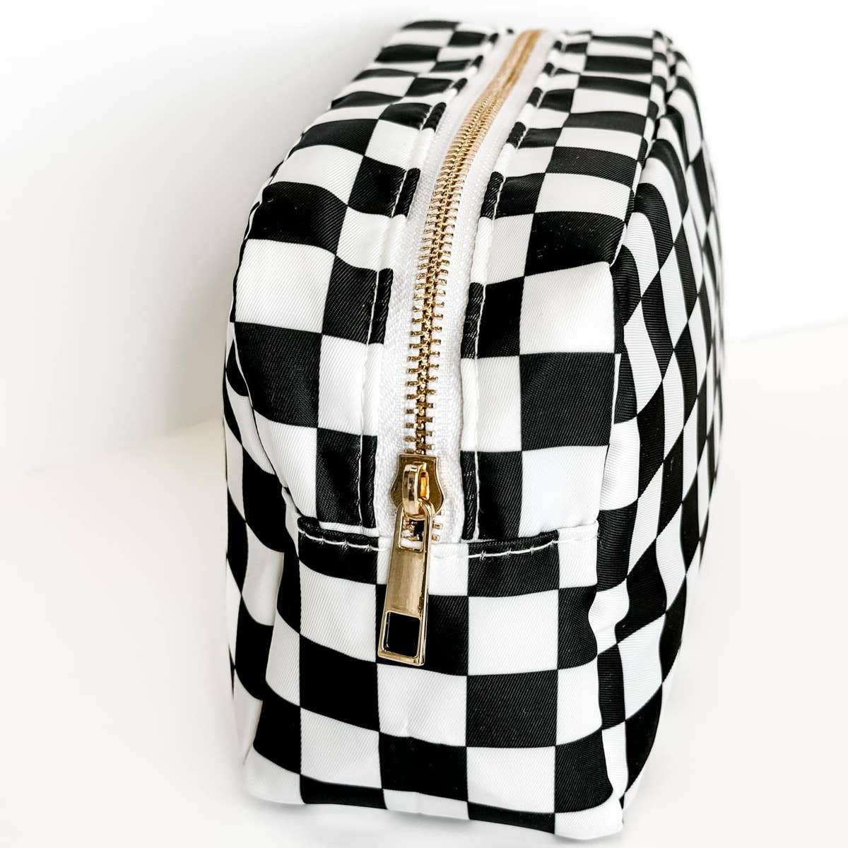 Black and White Checkered Bags: Medium - Bria Blair Creative