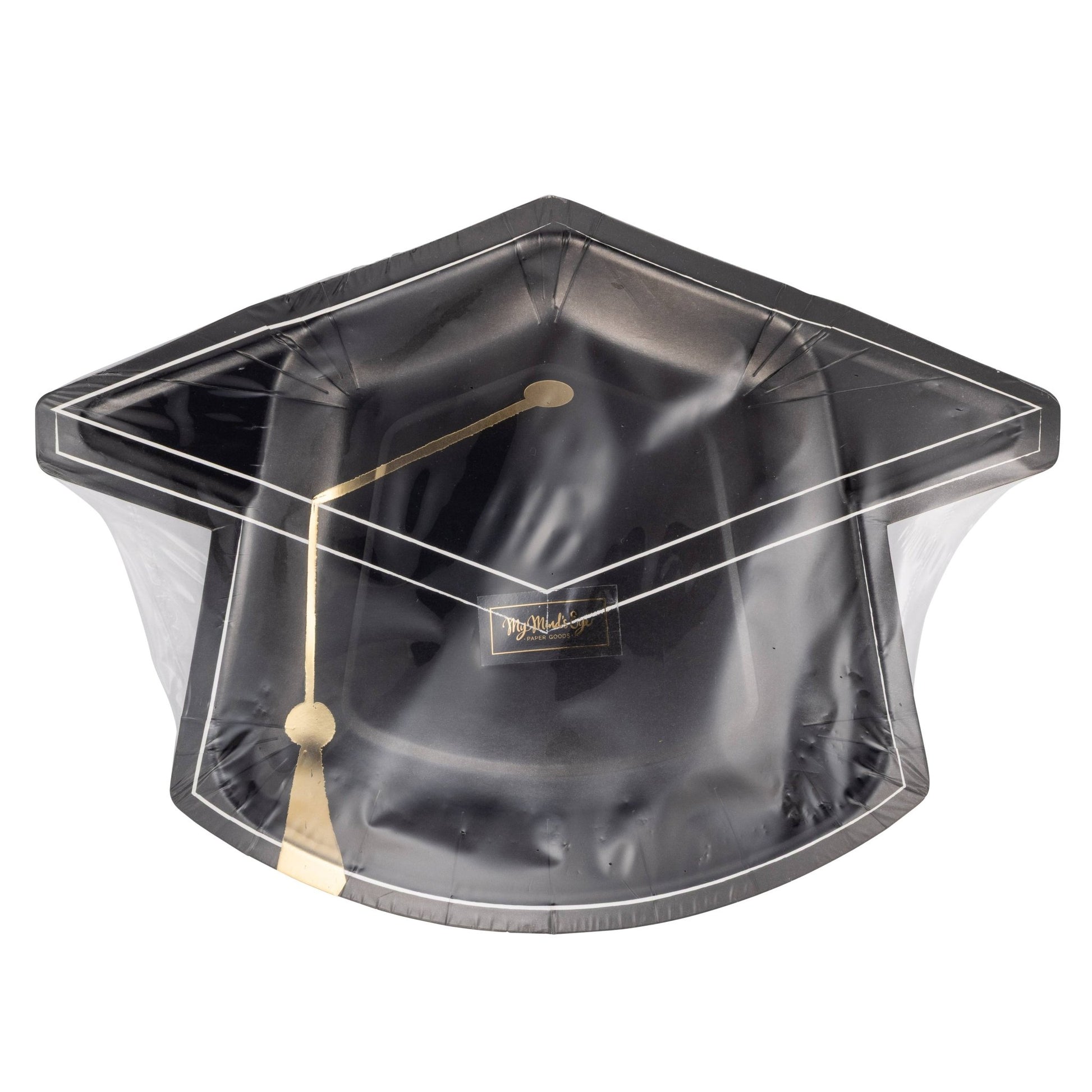 Black Cap Shaped Plate - Bria Blair Creative