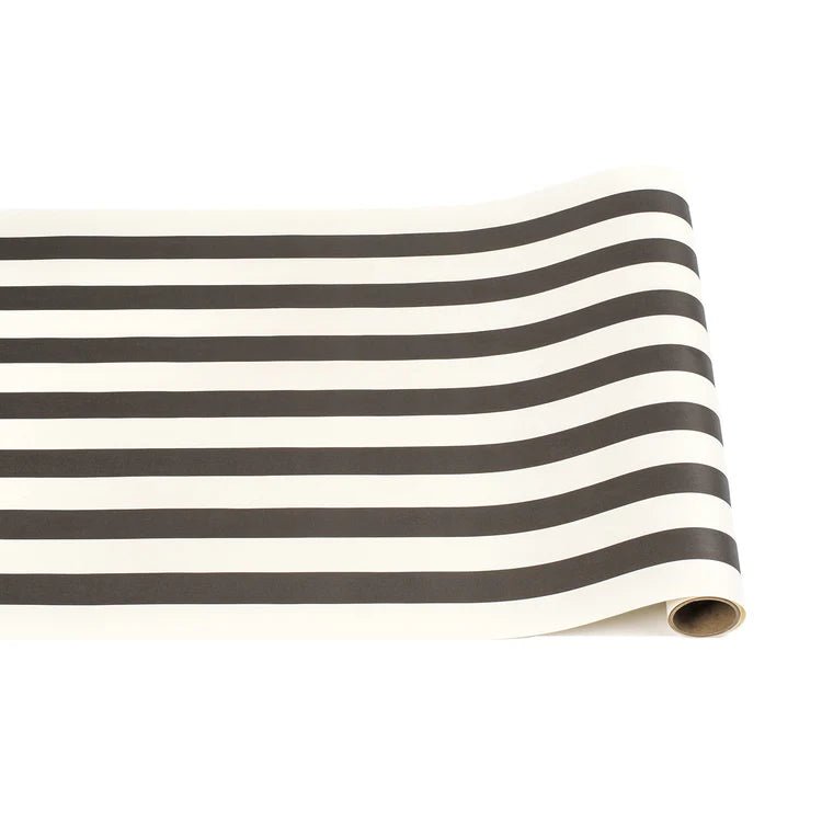 Black Classic Stripe Runner - Bria Blair Creative