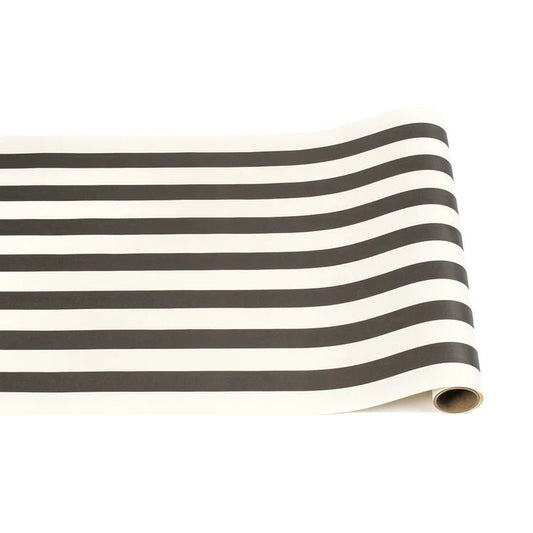 Black Classic Stripe Runner - Bria Blair Creative