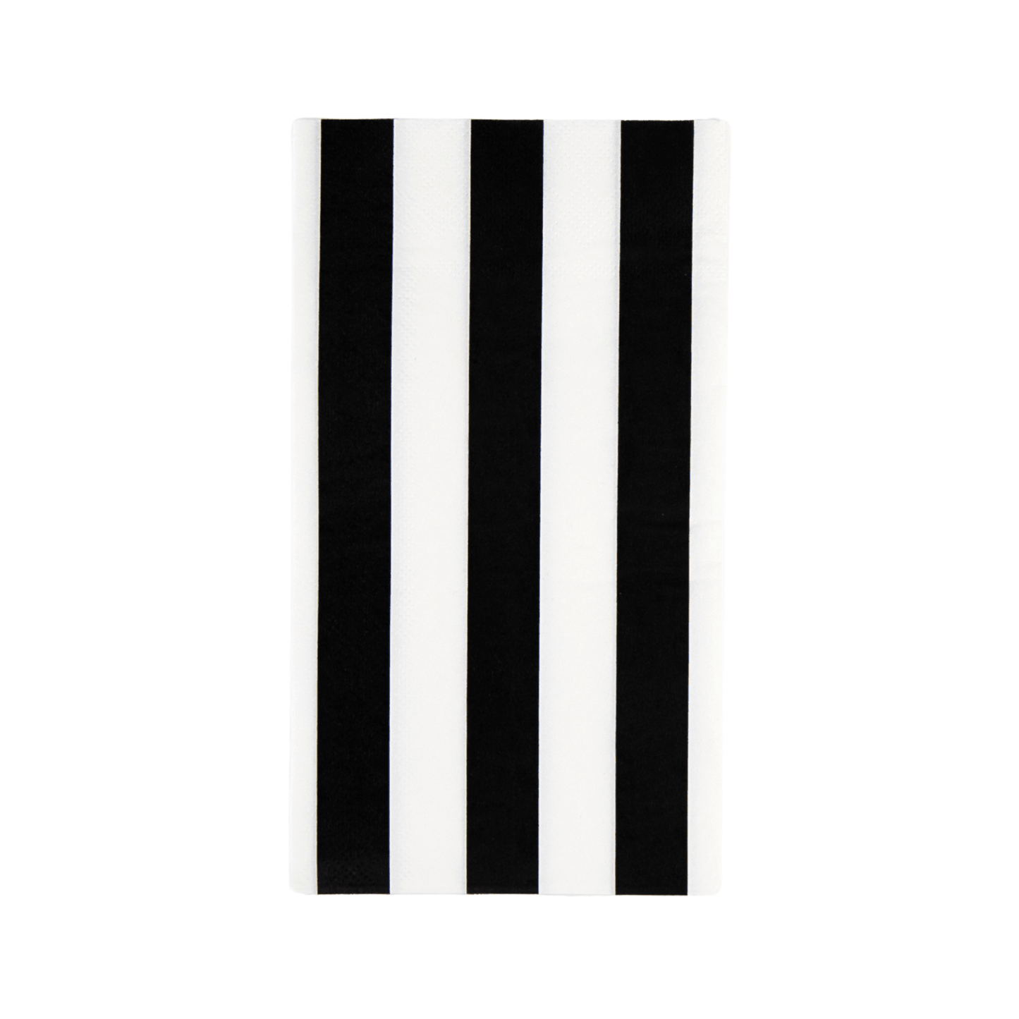BLACK NOIR CABANA STRIPE GUEST TOWELS - Bria Blair Creative