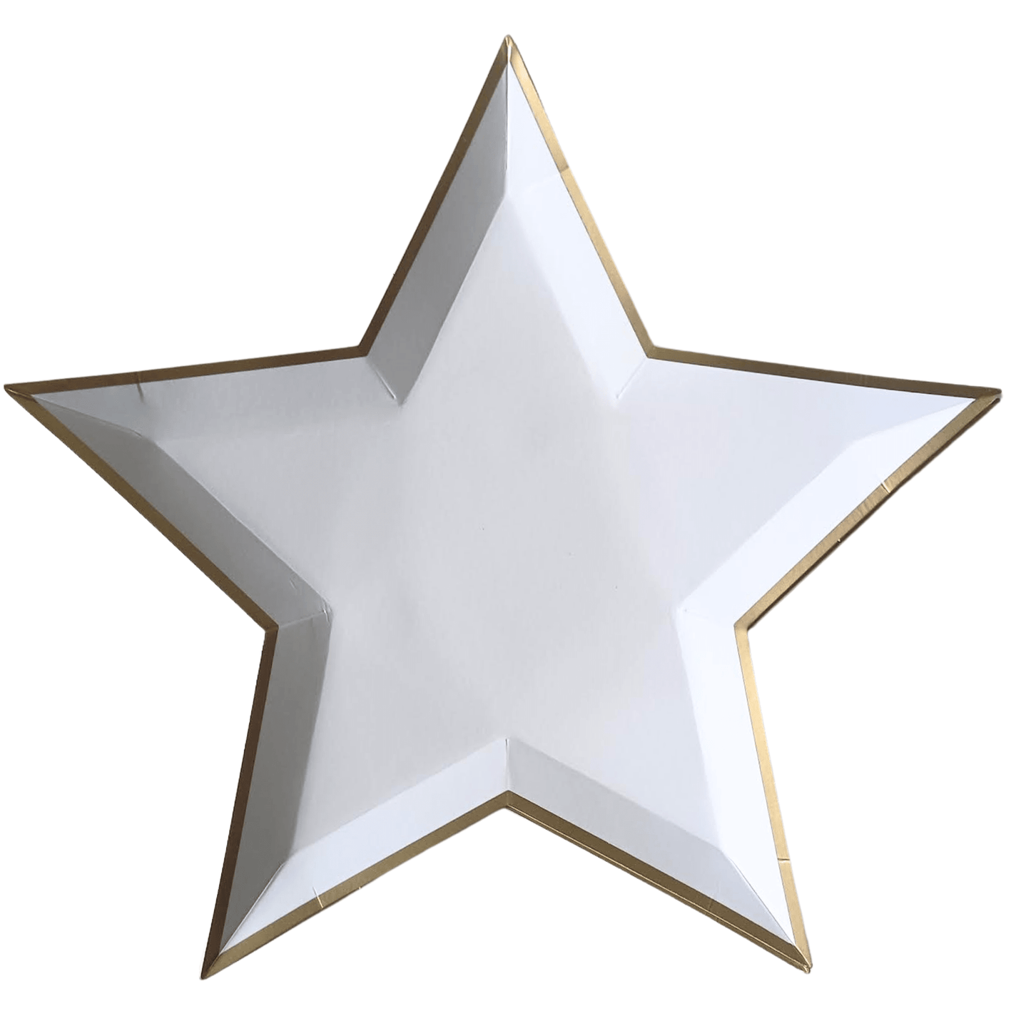 BLANC WHITE STAR SHAPED PLATES - Bria Blair Creative