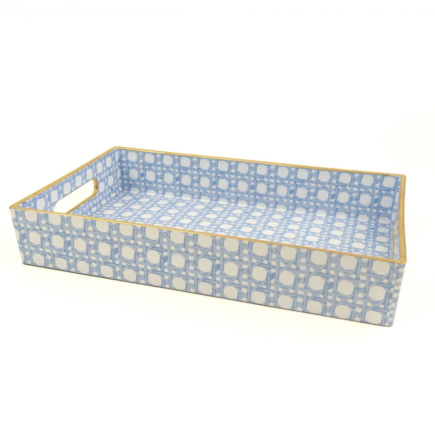 Blue Cane Vanity Tray - Bria Blair Creative