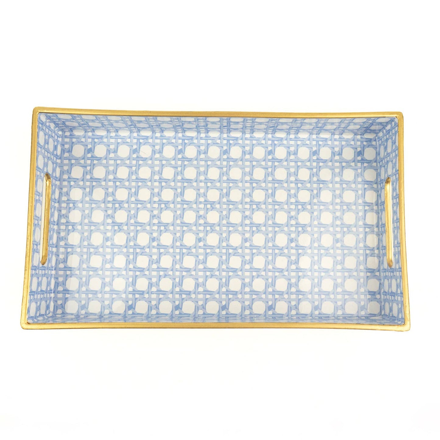 Blue Cane Vanity Tray - Bria Blair Creative
