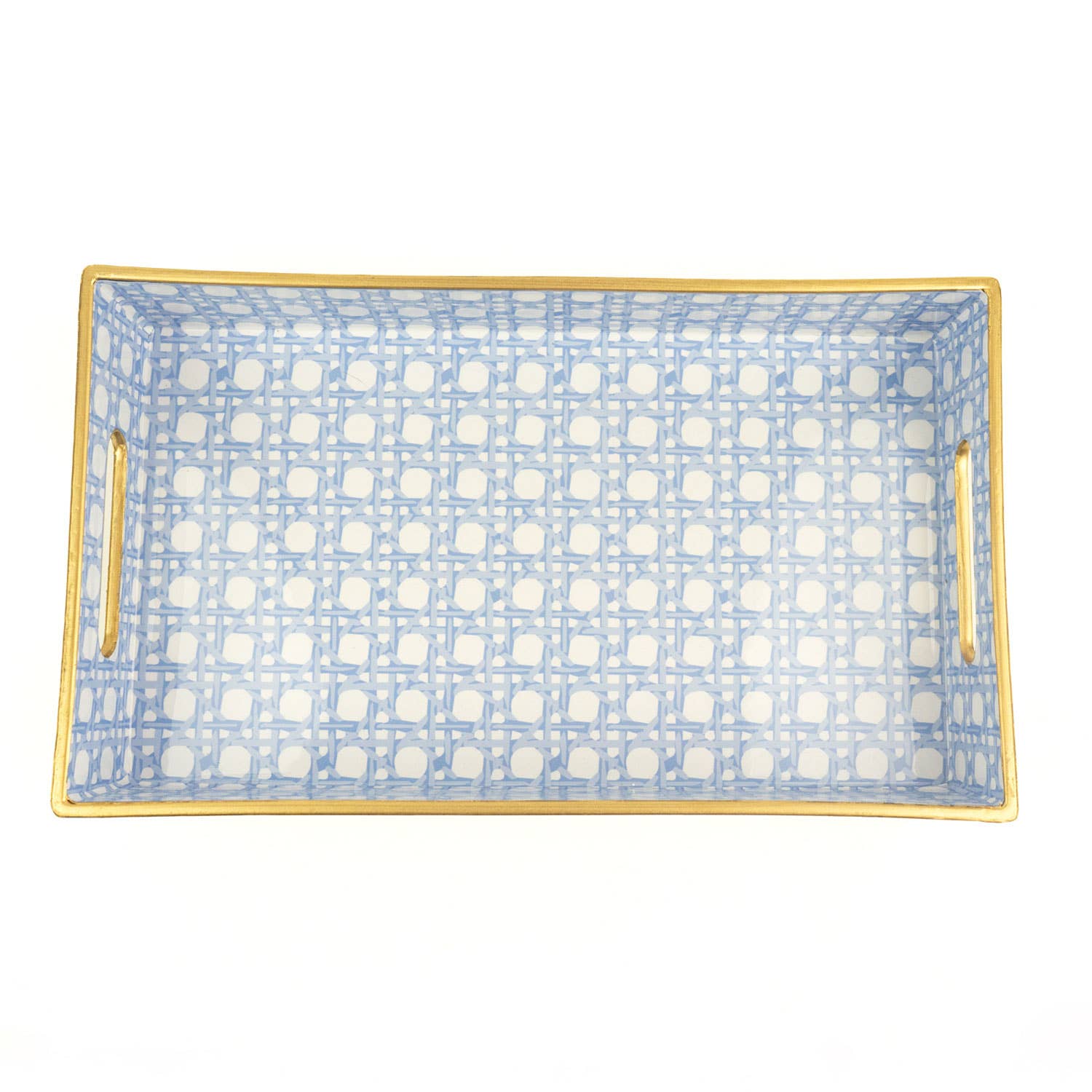 Blue Cane Vanity Tray - Bria Blair Creative
