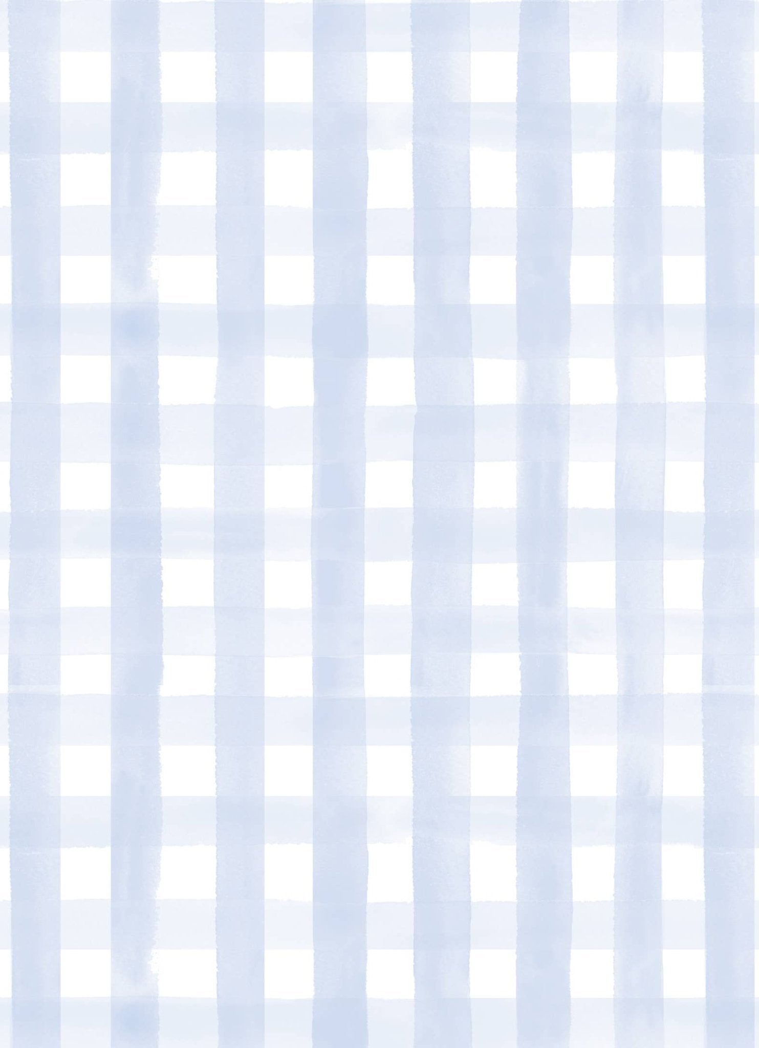 Blue Gingham Table Runner - Bria Blair Creative