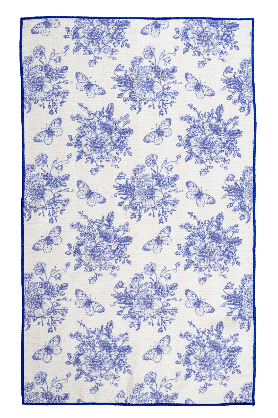 Blue Lagoon Bloom Dish Towel - Bria Blair Creative