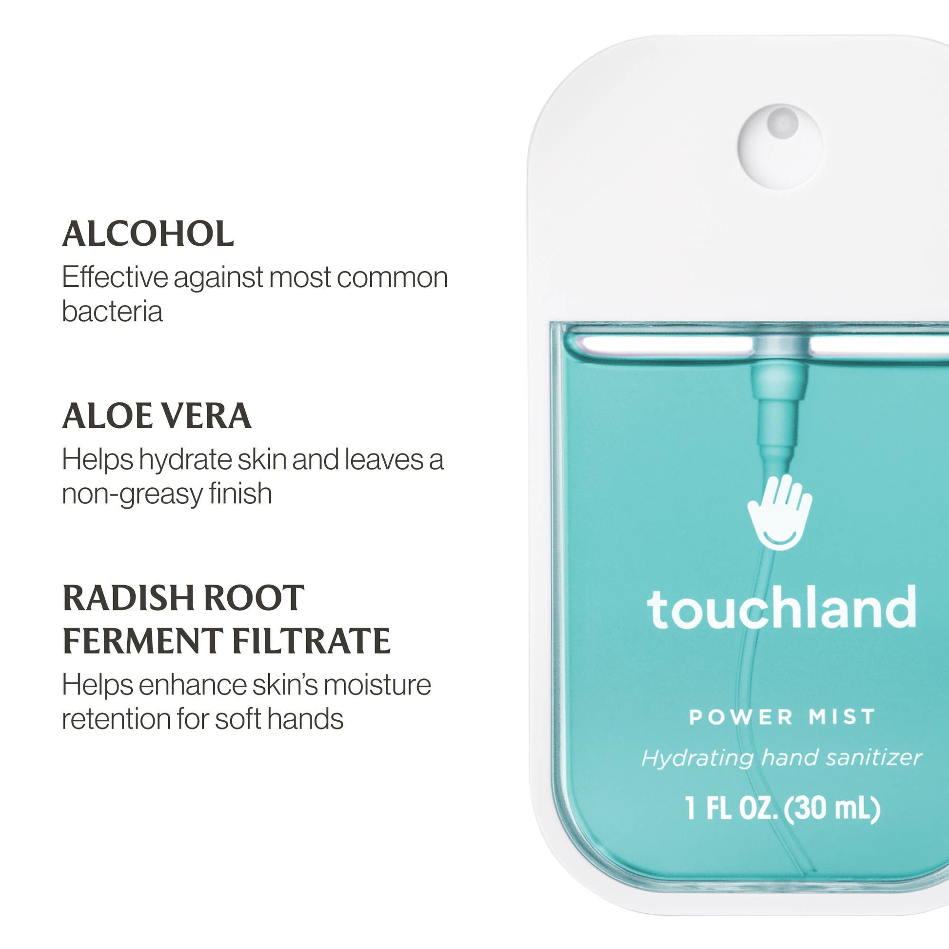 Blue Sandalwood Power Mist Hydrating Hand Sanitizer - Bria Blair Creative