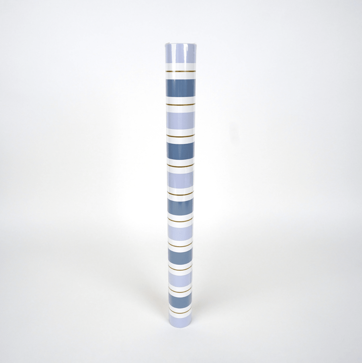Blue Striped Paper Table Runner - Bria Blair Creative