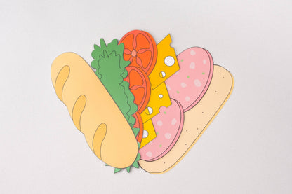 Bookmark Set, Sandwich - Bria Blair Creative