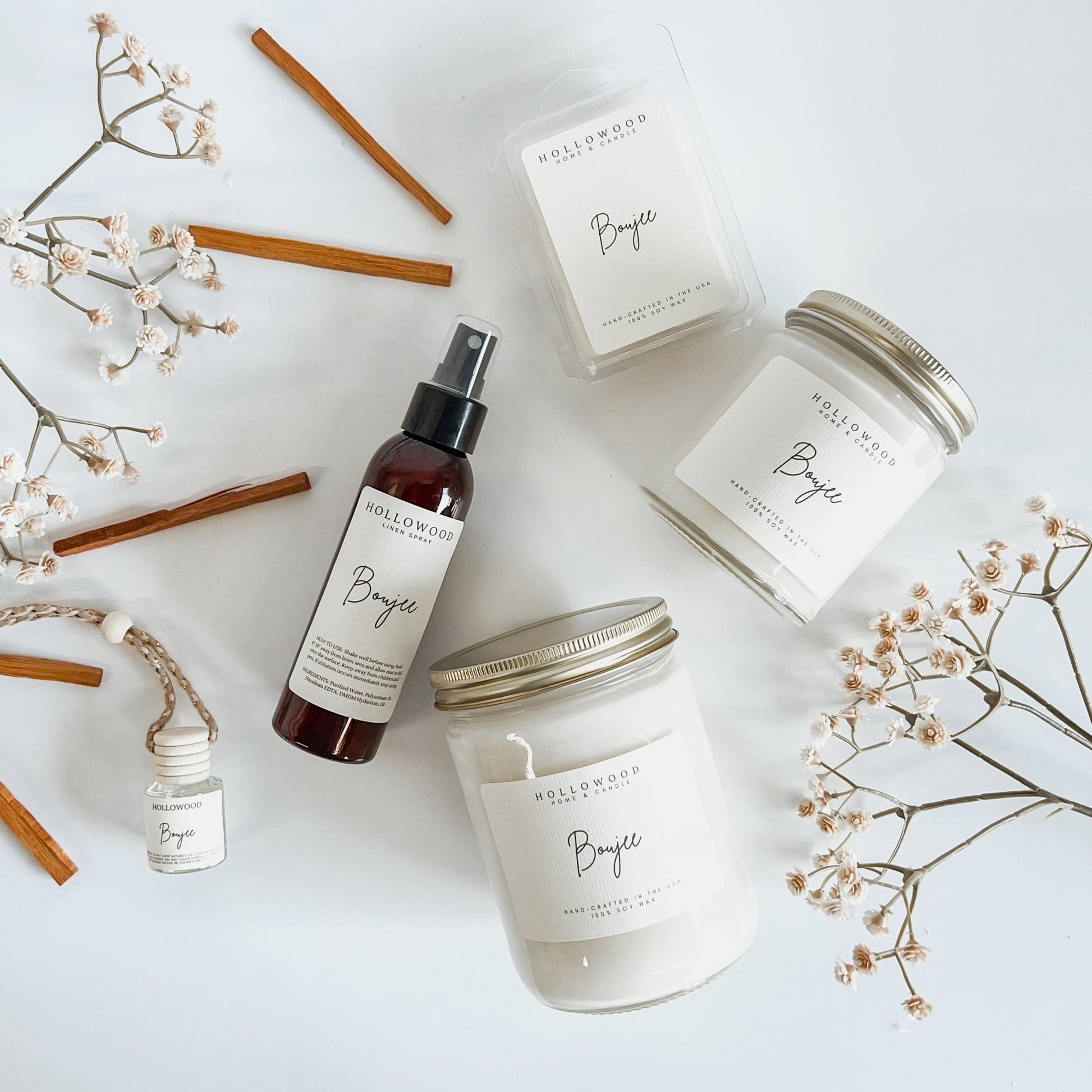 BOUJEE | EVERYDAY CANDLES : 8 OUNCES - Bria Blair Creative