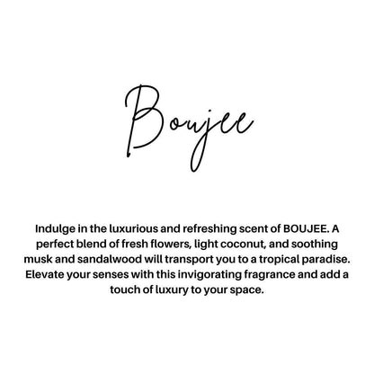 BOUJEE | EVERYDAY CANDLES : 8 OUNCES - Bria Blair Creative