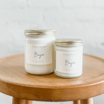 BOUJEE | EVERYDAY CANDLES : 8 OUNCES - Bria Blair Creative