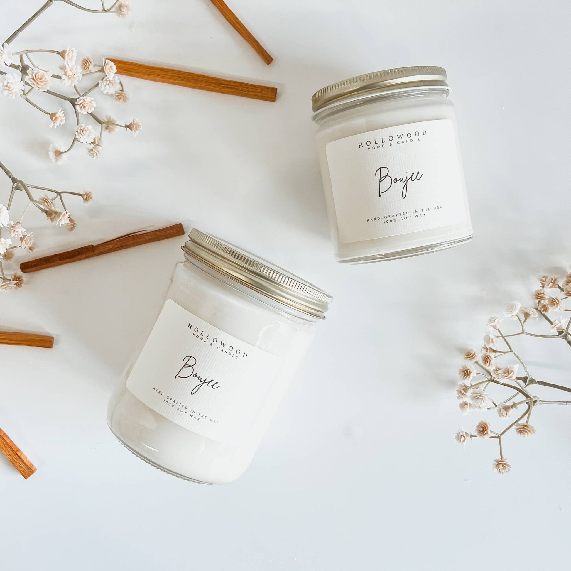 BOUJEE | EVERYDAY CANDLES : 8 OUNCES - Bria Blair Creative