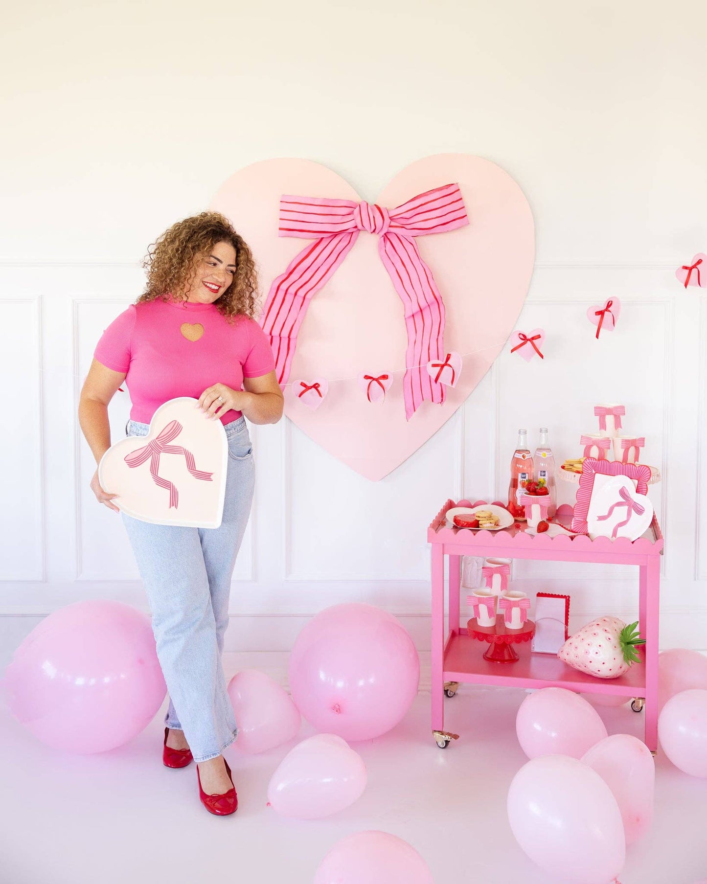 Bow Heart Tray - Bria Blair Creative