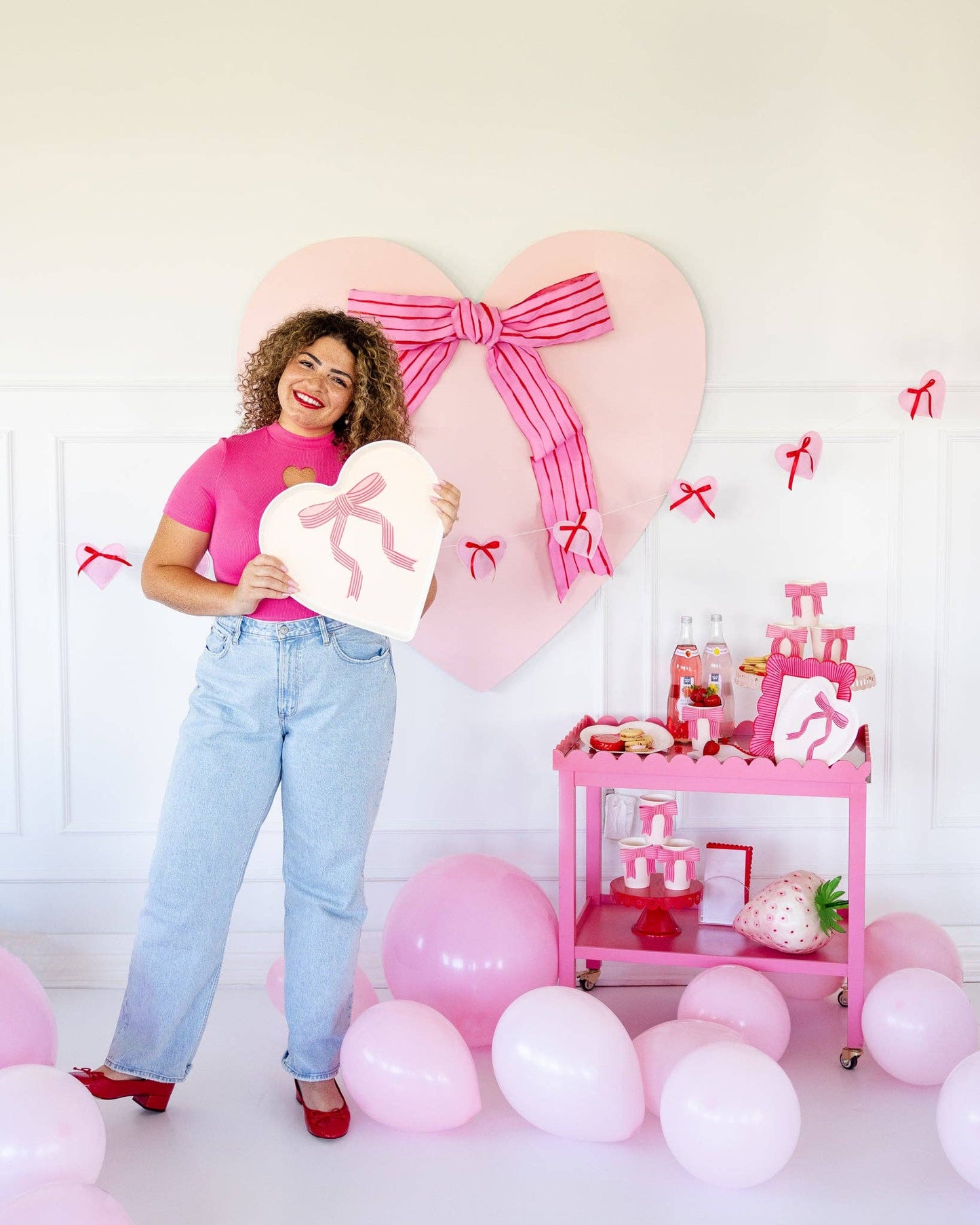 Bow Heart Tray - Bria Blair Creative