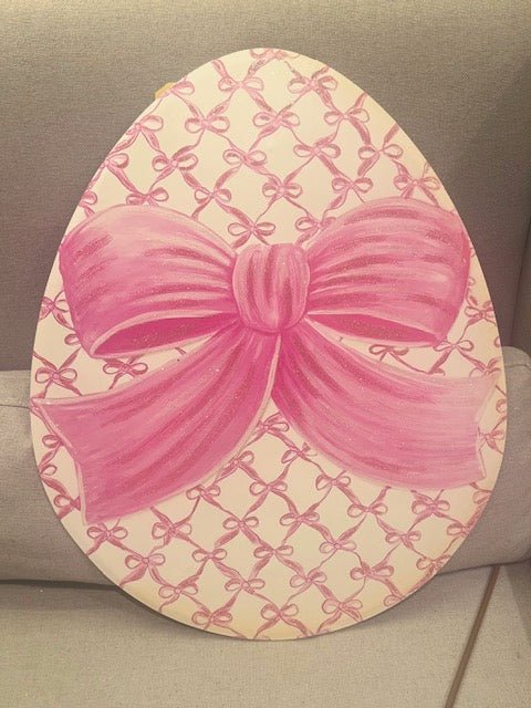 Bowtiful Egg Sign - Bria Blair Creative