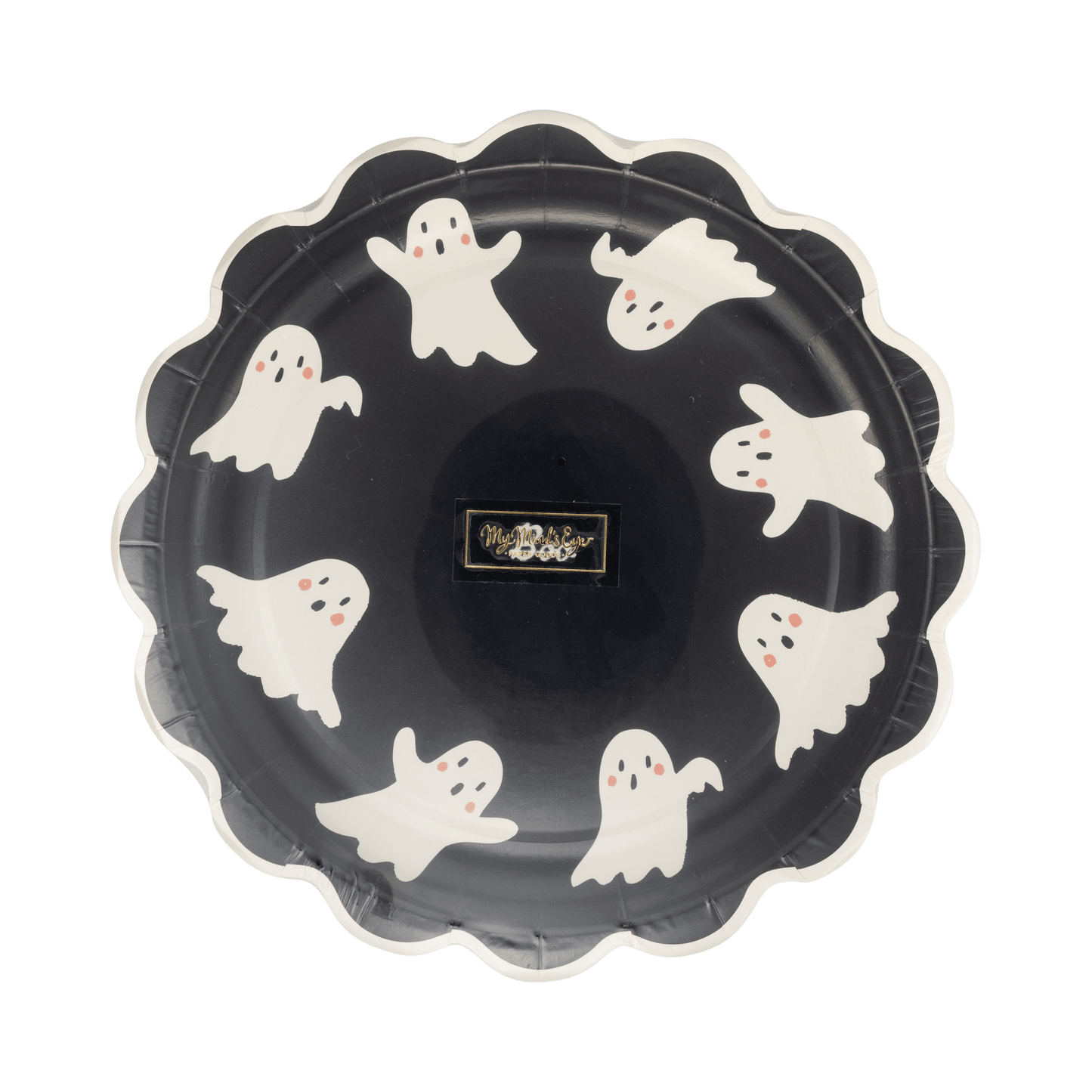 BQT1341 - Booquette Ghosts 8" Plate - Bria Blair Creative