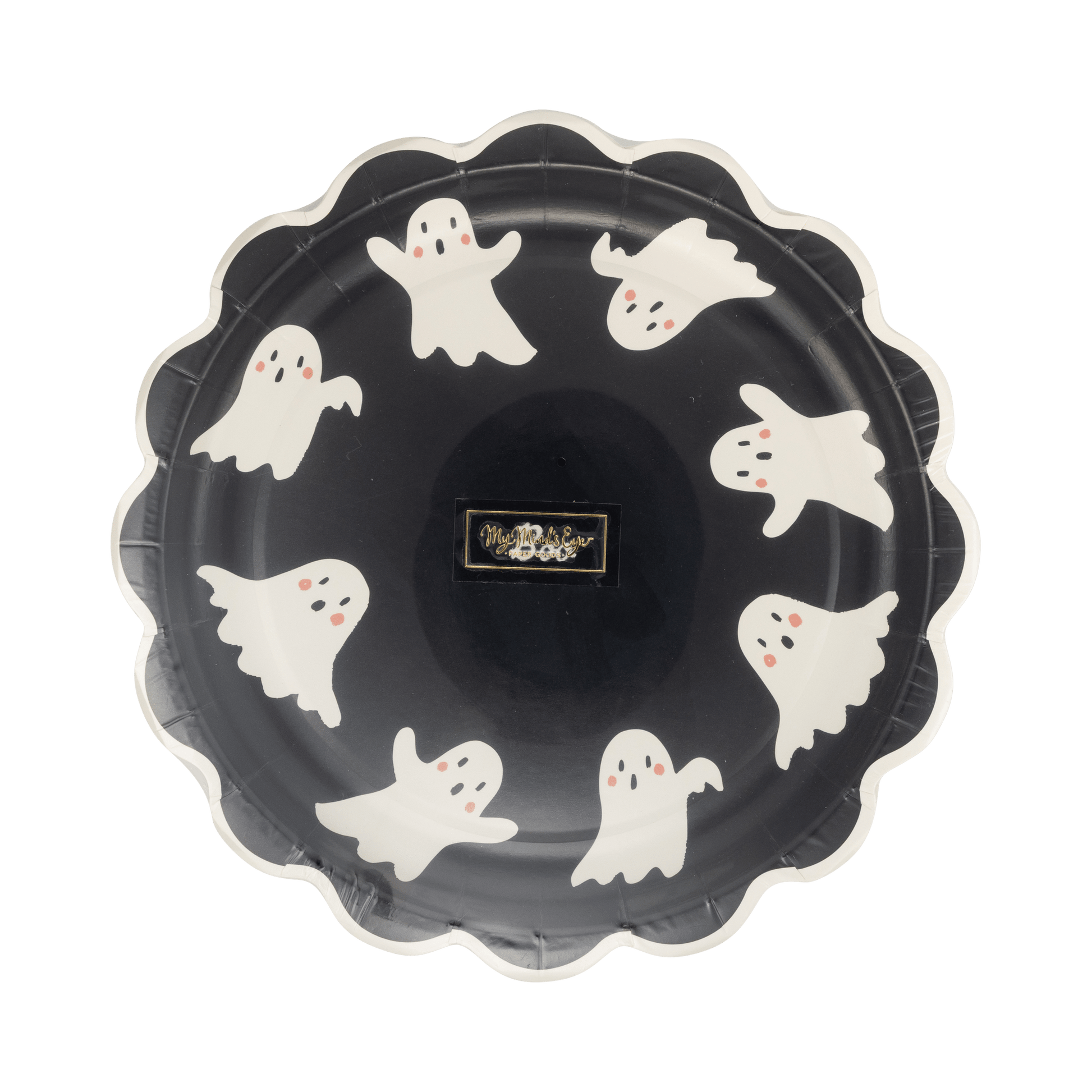 BQT1341 - Booquette Ghosts 8" Plate - Bria Blair Creative