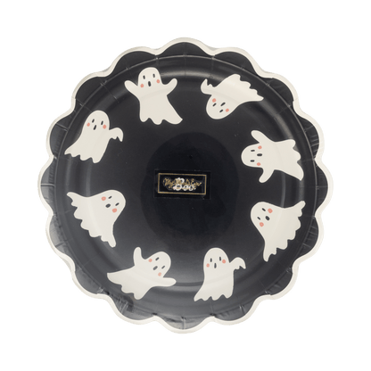 BQT1341 - Booquette Ghosts 8" Plate - Bria Blair Creative
