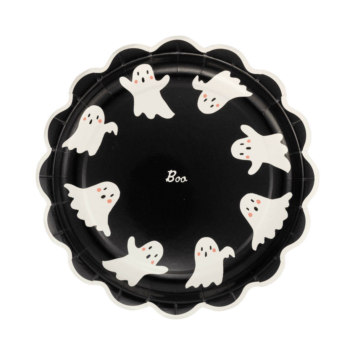 BQT1341 - Booquette Ghosts 8" Plate - Bria Blair Creative