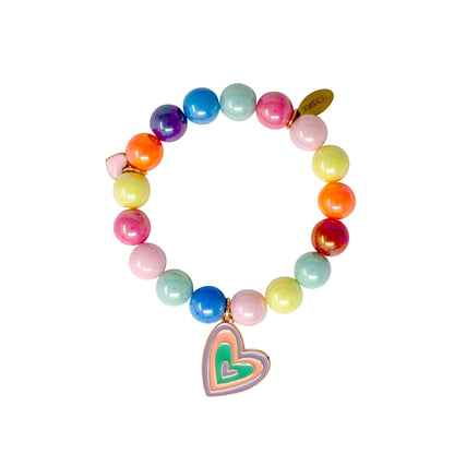 Bright Gum Ball Unicorn Bracelet Tower - Bria Blair Creative