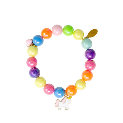 Bright Gum Ball Unicorn Bracelet Tower - Bria Blair Creative