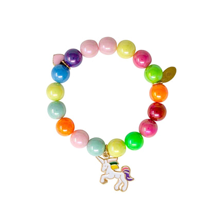 Bright Gum Ball Unicorn Bracelet Tower - Bria Blair Creative