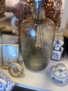 Brown & Copper Ombre Gleass Bottles - Large - Bria Blair Creative