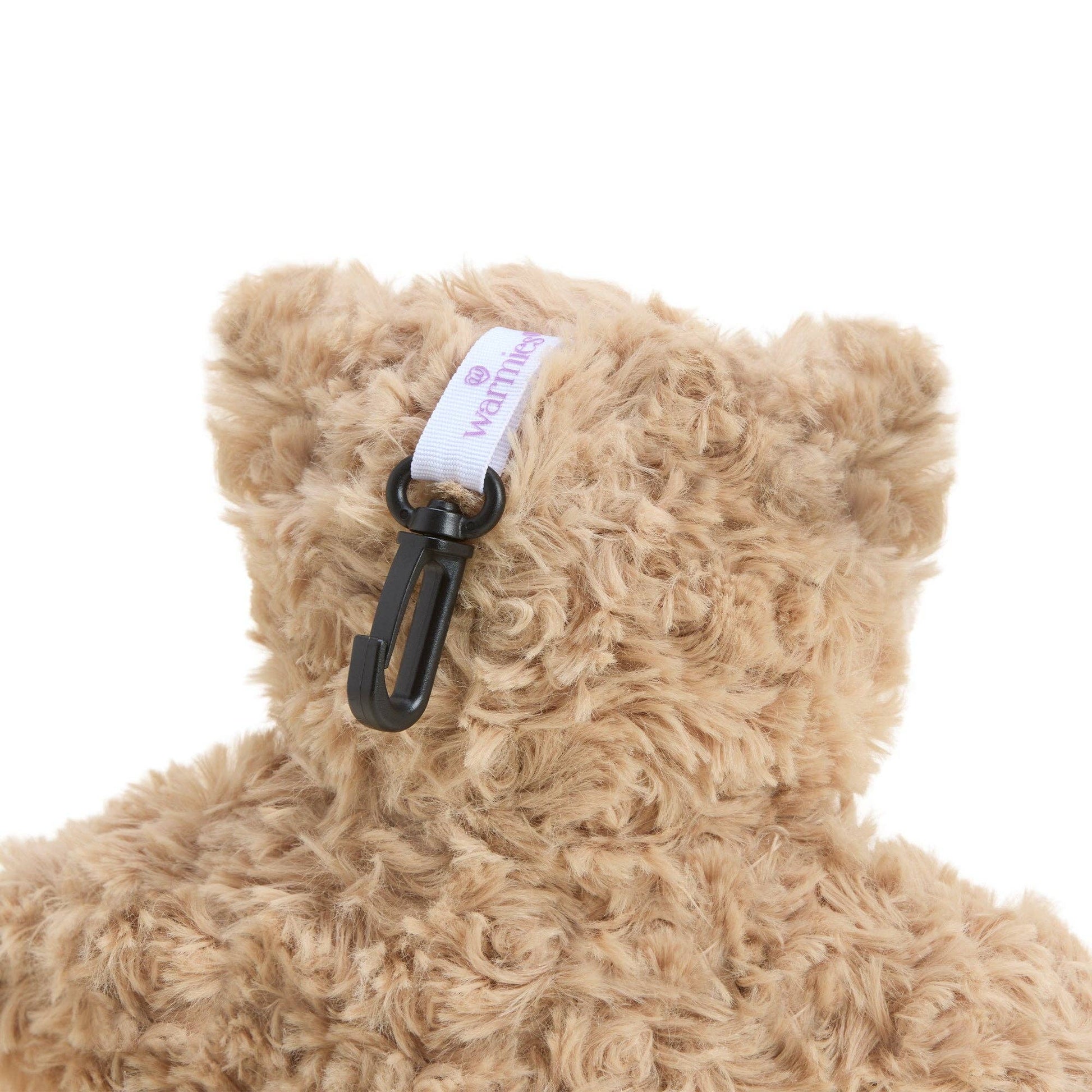 Brown Curly Bear Bag Charm - Bria Blair Creative